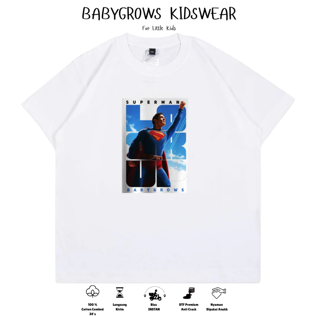 Babygrows - เสื้อยืดเด็กชาย "Superman"