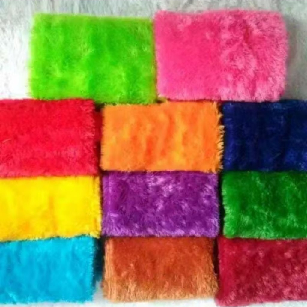 Rasfu Fur Fabric by the Meter Size L100PcsL170cm