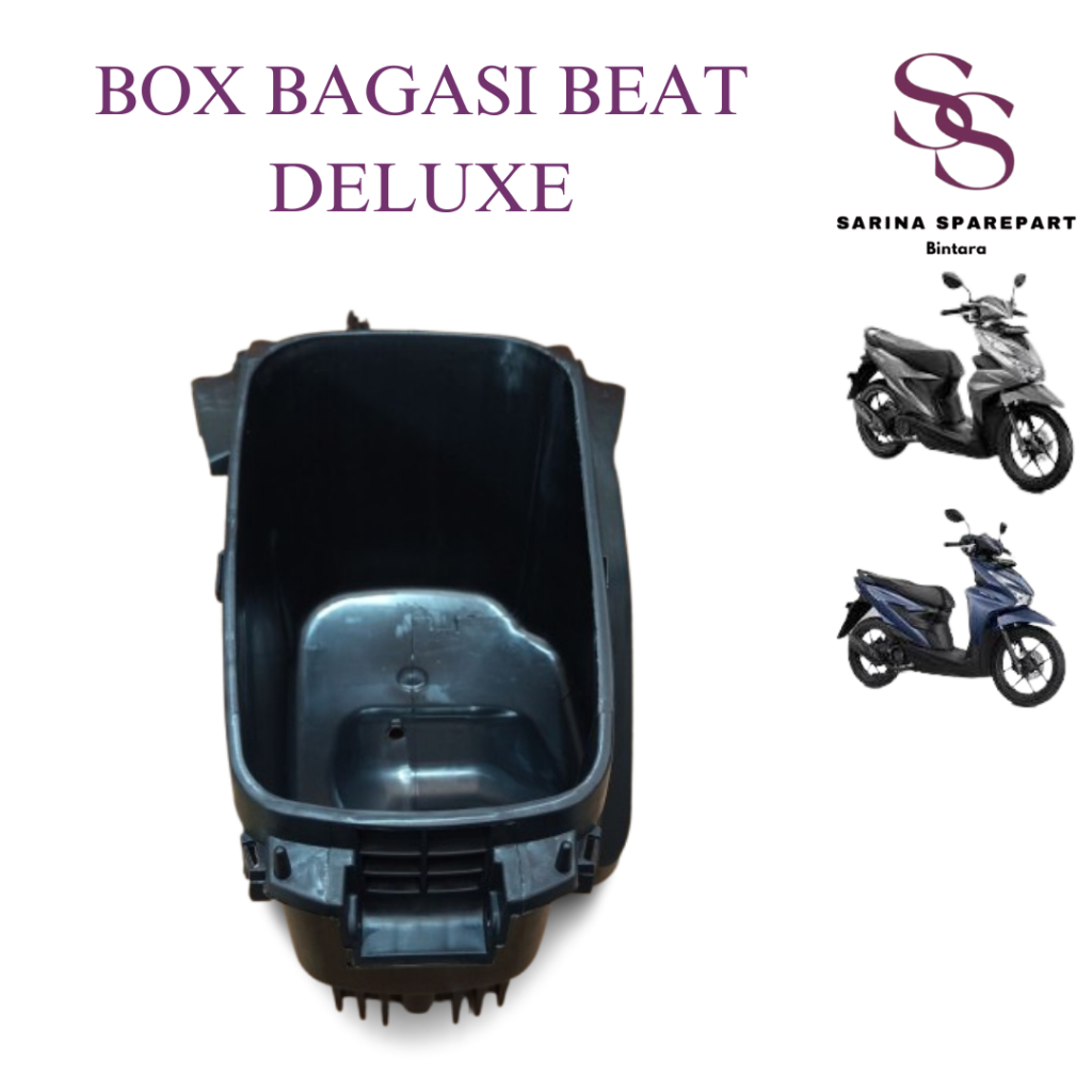 กระเป๋าเดินทางกล่องกระเป๋าเดินทาง Beat Deluxe Street 2020-2023 honda Beat Deluxe Street K1A กระเป๋าเ