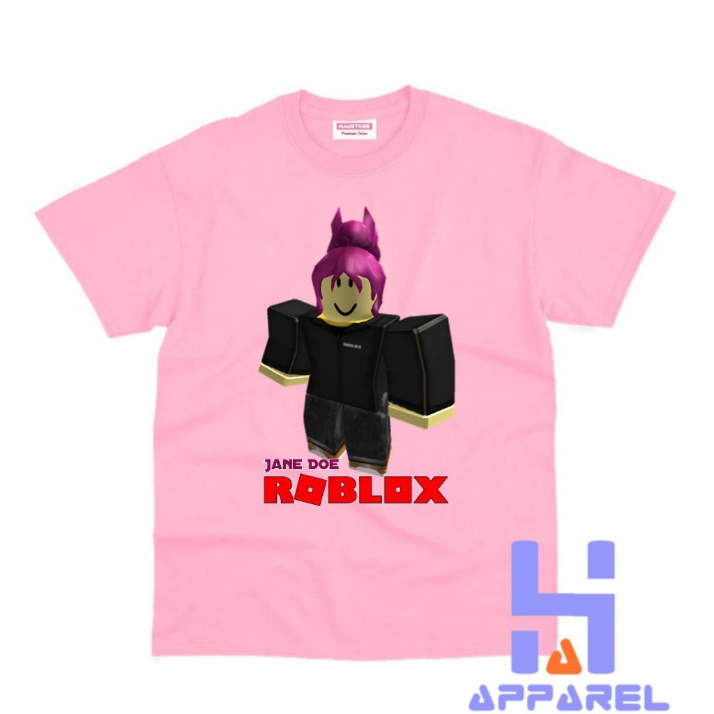 CHILDRENS CLOTHES CHILDRENS CHARACTER เสื้อยืด JOHN DOE X JANE DOE FORSAKEN ROBLOX