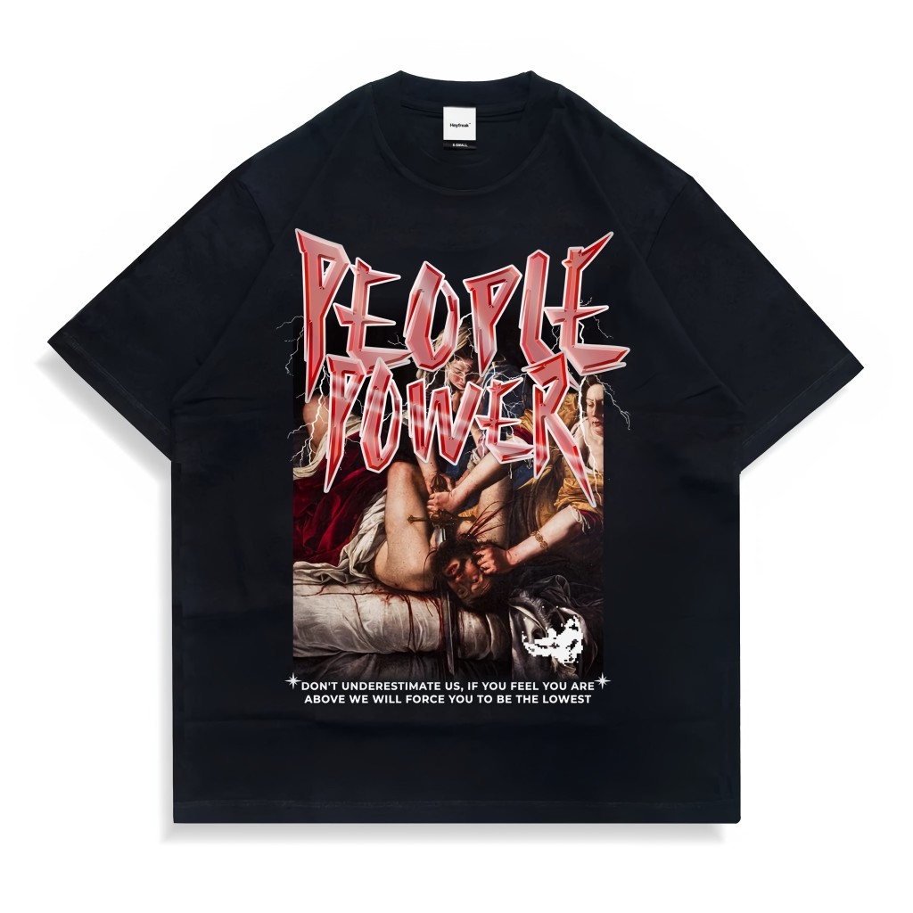 เสื้อยืด Heyfreak Oversize People Power