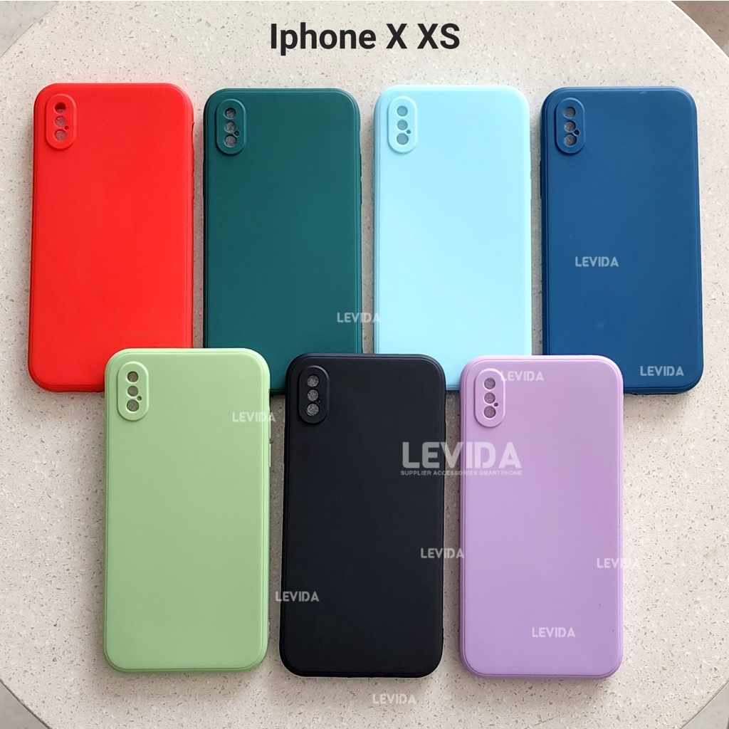 IPHONE X IPHONE XS IPHONE XR IPHONE XS MAX CASE MACAROON SQUARE LIQUID CASE IPHONE X IPHONE XS IPHON