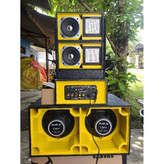 paket lengkap miniatur siap bunyi 8 inch