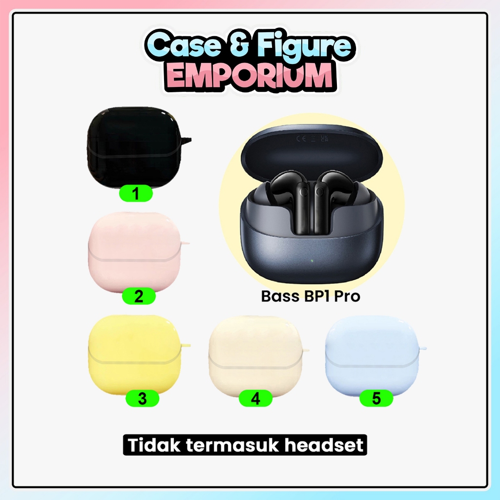 [BP] Baseus Bp 1 Pro เคสป้องกันกันฝุ่นฝาครอบสีธรรมดาสําหรับ Bp 1 Pro การ์ตูนซิลิคอน