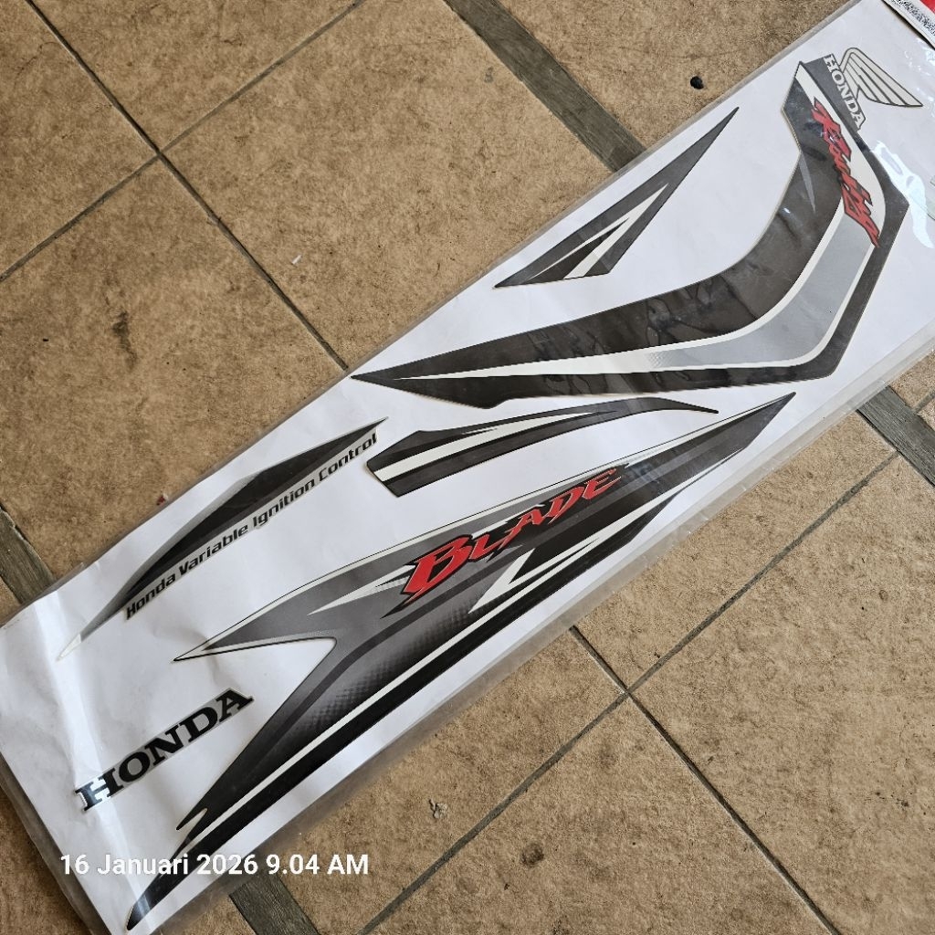 ตัวแถบ honda Blade 110 K07 2011-2014 ซ้าย. 871X0-K07-900ZAL