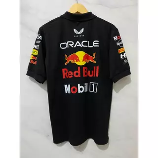 เสื้อโปโล f1 redbull Max Verstappen เสื้อโปโลสูตร 1 ผ้าฝ้ายพรีเมี่ยม kcs เครื่องแต่งกาย