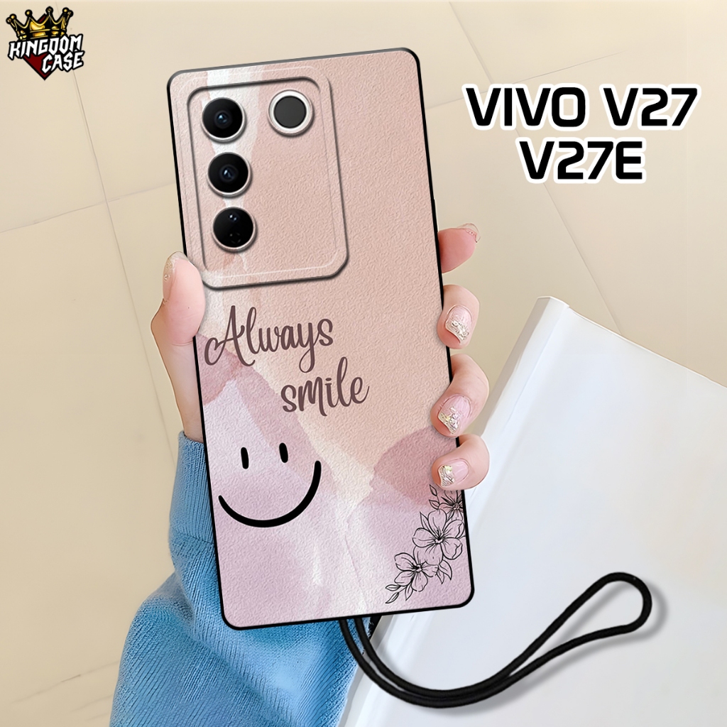 HP ล่าสุด VIVO V27/VIVO V27E Case 2028 - เคสโทรศัพท์ VIVO V27E - 2026 Camera Protect Silicon Case - 