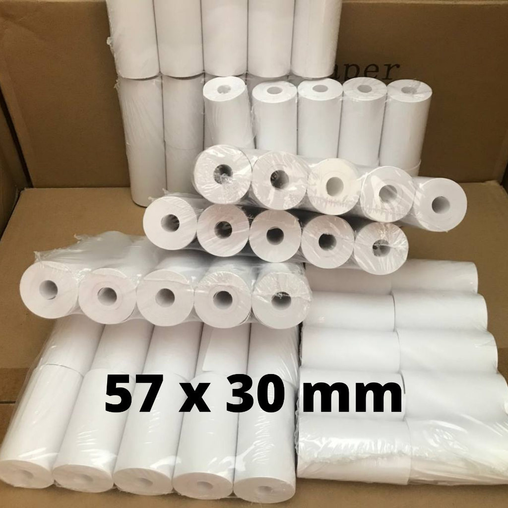 กระดาษเทอร์มอล EDC Bluetooth 58x40/57x40 1 แพ็ค 10 ม้วน