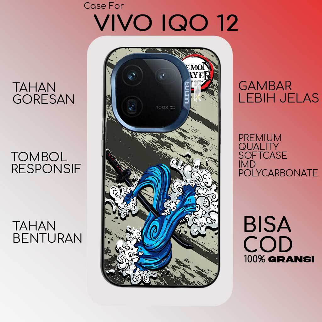 IQOO 12 CASE - SO COOL IMD PREMIUM CASE - NICHIRIN Motif - สําหรับผู้ชายและผู้หญิง - HYBRID PLATE HO