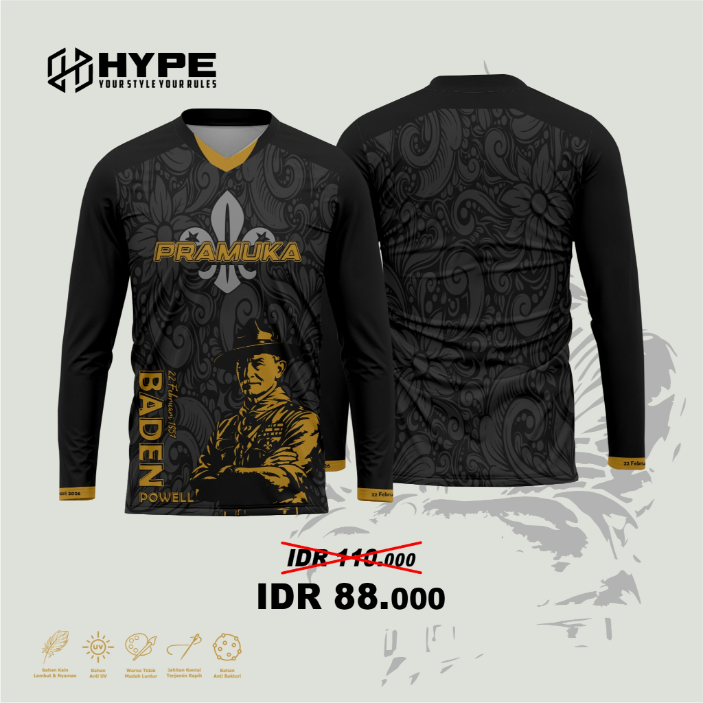 เสื้อ BADEN POWELL 2026 Limited Edition - เสื้อแข่ง BADEN POWELL - PJ