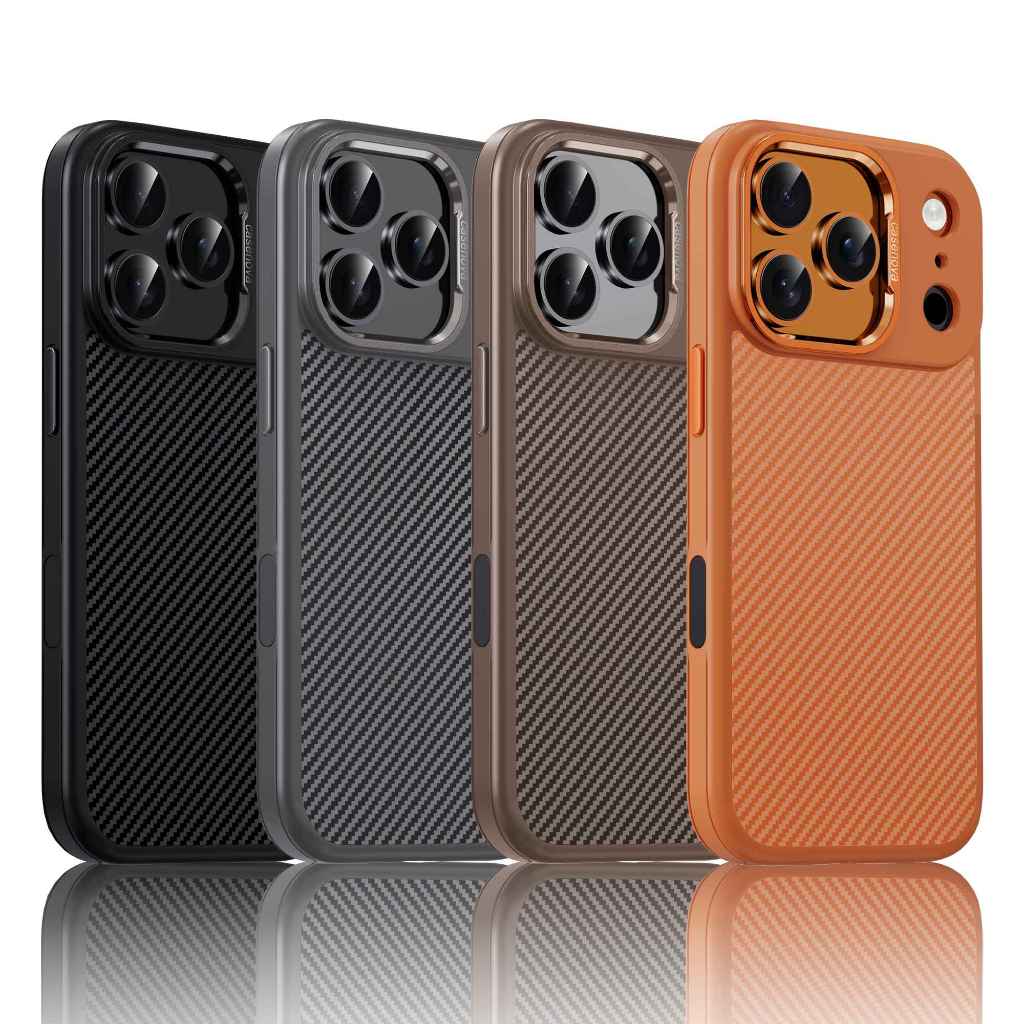 เคสนิ่มสําหรับ iphone 16 16 Pro ipone 16 plus 16 Pro Max 17 17 Pro 17 Pro Max 17 air Casenova Carbon