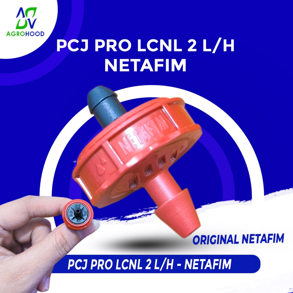 DRIPER PCJ PRO LCNL 2 L/H - NETARIM ดั้งเดิม