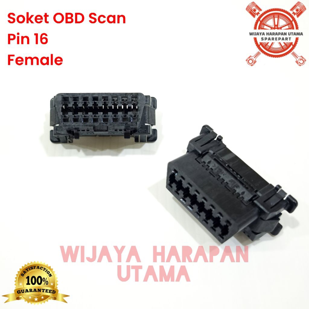 Obd สแกนซ็อกเก็ต16ขาหญิง obd เครื่องสแกนเนอร์การรับประกัน