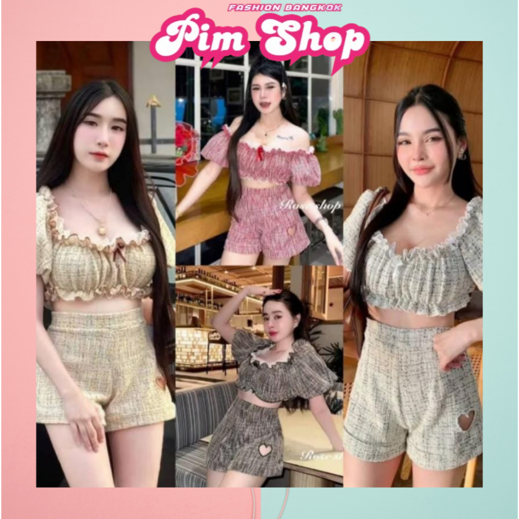 Pim Shop - ชุดกางเกงขาสั้นผู้หญิง Bangkok - 42