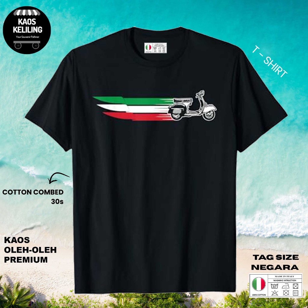 ITALY SOUVENIR T-SHIRT 12 WITH ORIGINAL ITALY LABEL TAG ของขวัญพรีเมี่ยม SOUVENIR CLOTHES