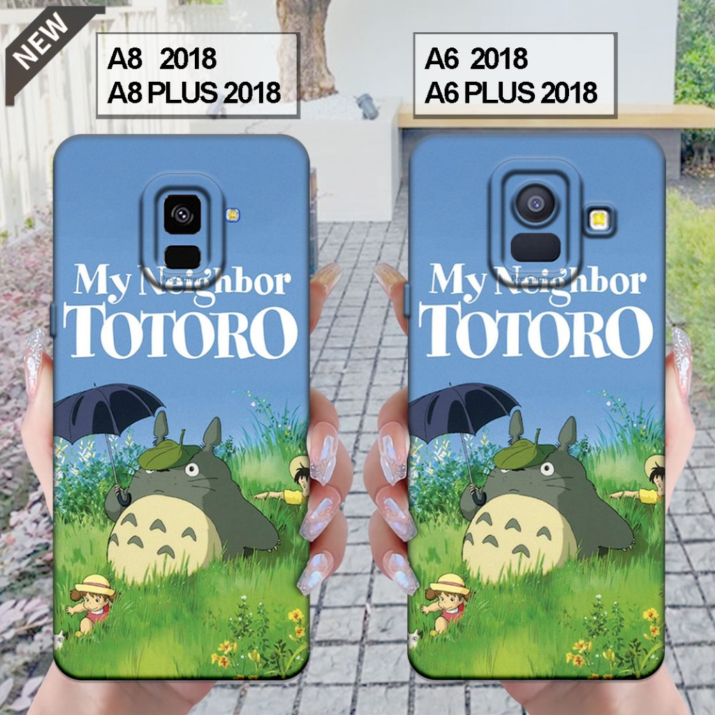 เคส Samsung A6 2018 | A6 PLUS 2018 - ซัมซุง A8 2018 | A8 PLUS 2018 _ปลอกซิลิโคนสีดําใส