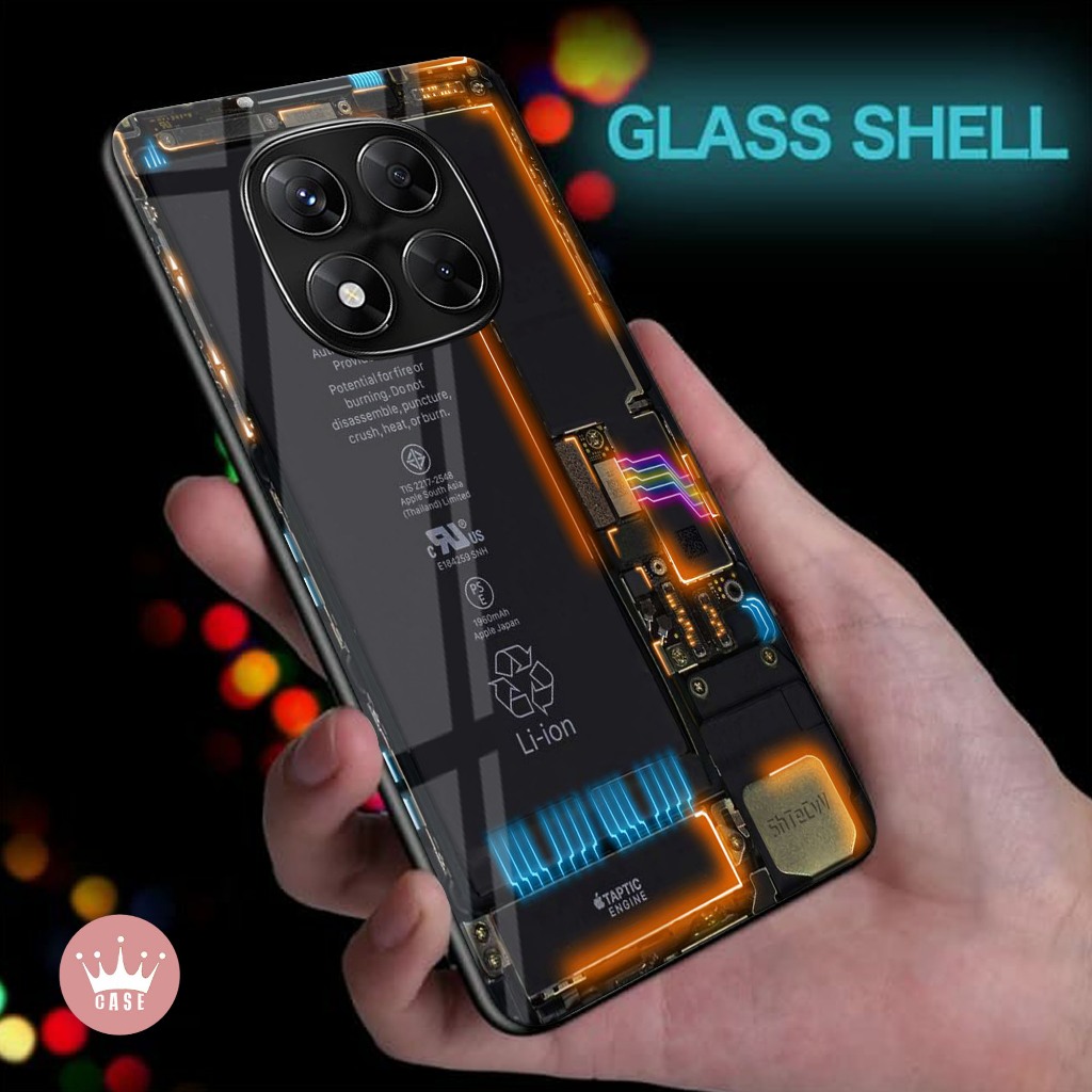 REDMI NOTE 15 PRO POCO M8 M8 PRO Glass Softcase - เคสโทรศัพท์มือถือ - REDMI NOTE 15 PRO POCO M8 M8 P
