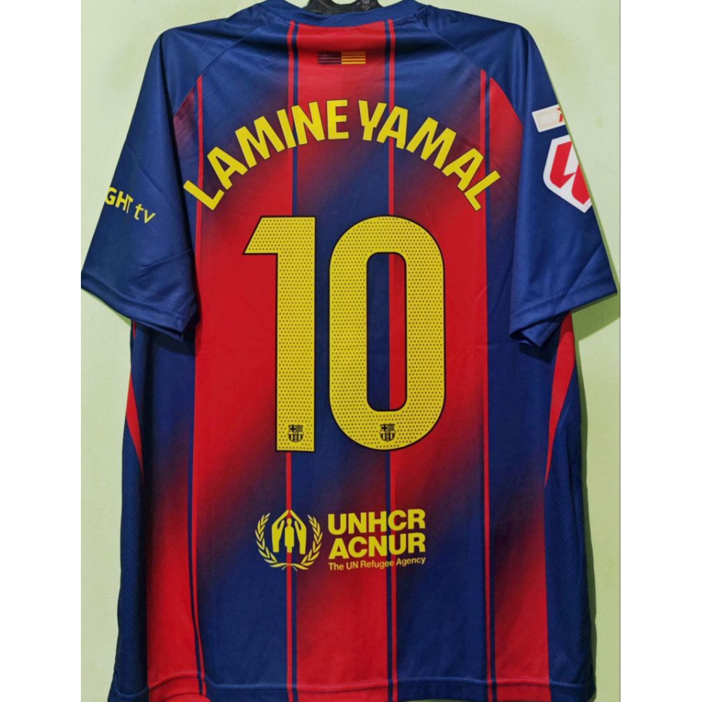 YAMAL RASHFORD print Bar Jersey