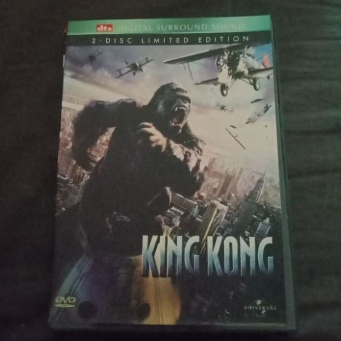 ดีวีดี KingKong Feat Naomi Watts ดั้งเดิมอินโดนีเซีย Text 2 ดีวีดี