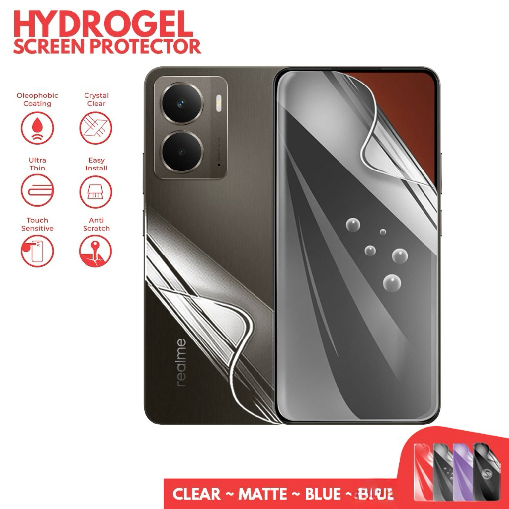 ไฮโดรเจล ด้านหน้าด้านหลัง Realme P3 pro / P3 5G / P3x / P3 ultra 5G / narzo 90x / realme 16 pro plus