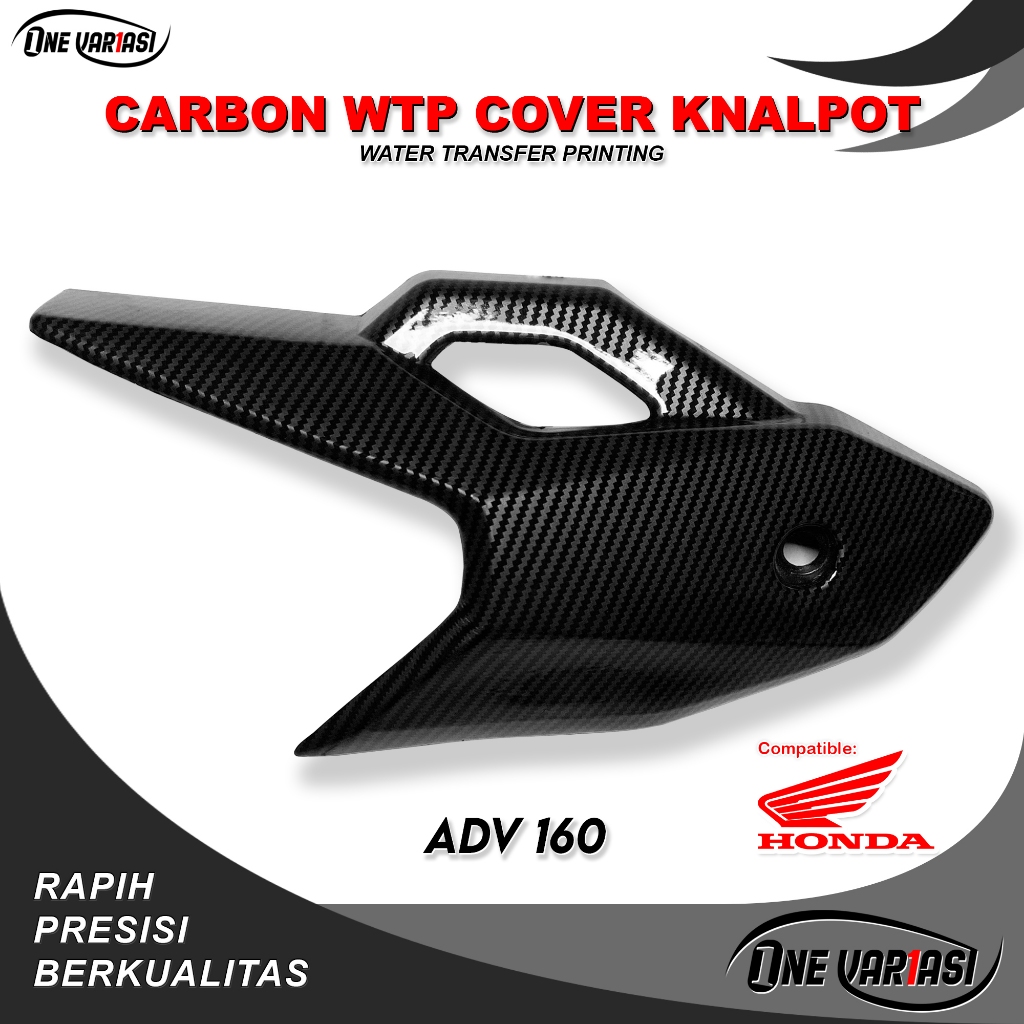 ADV 160 ADV 150 คาร์บอนฝาครอบ EXHAUST SHIELD HONDA ADV 150 ADV 160 คาร์บอนฝาครอบ EXHAUST
