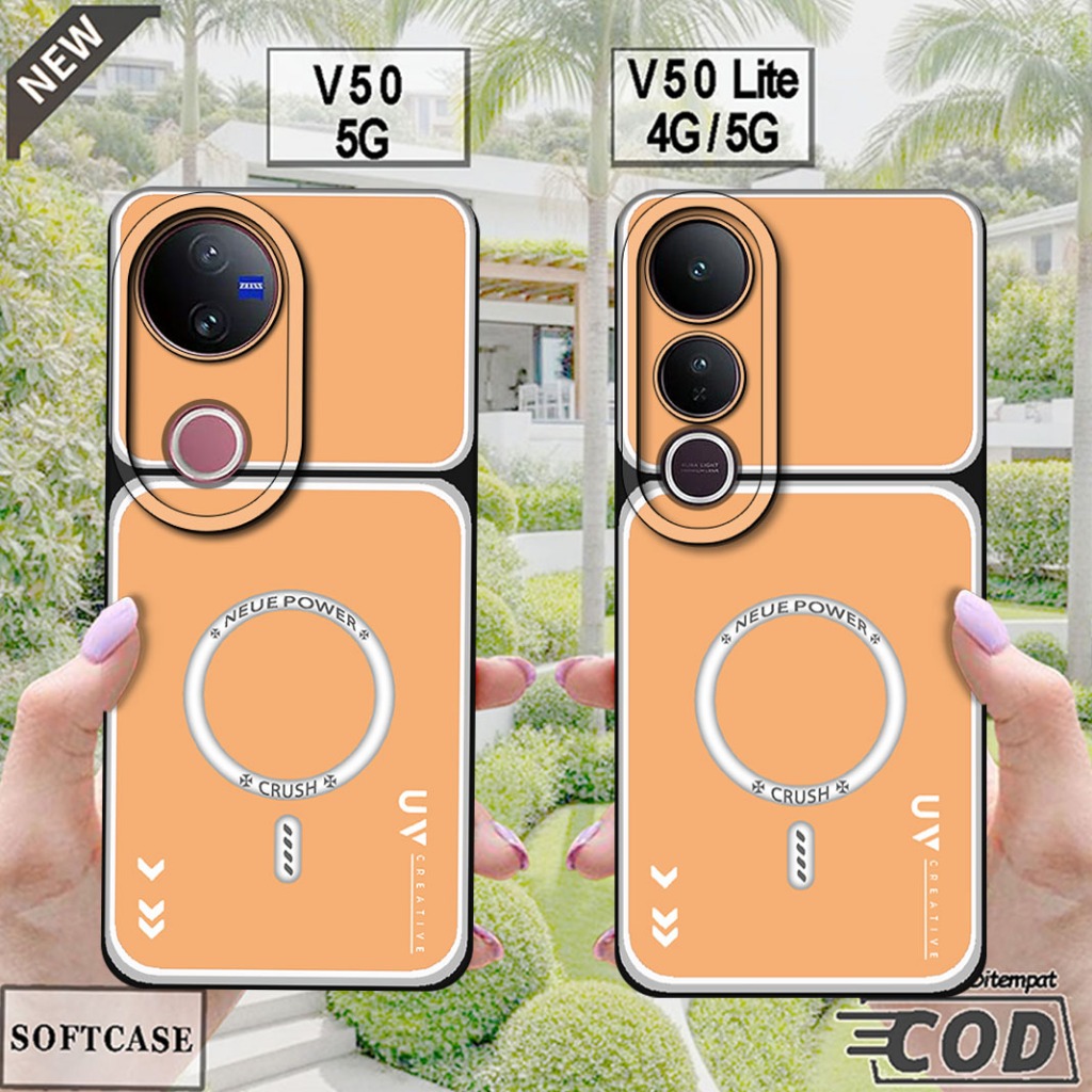 เคส VIVO V50 5G 2025 - เคส VIVO V50 LITE 4G/5G 2025 _เคสซิลิโคนสีดําใส ยืดหยุ่น ยืดหยุ่น ยืดหยุ่น ยื