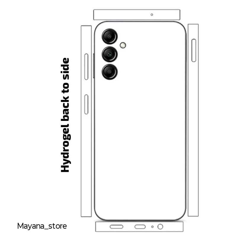 28 - 360 HYDROGEL BACK TO SIDE CLEAR OPPO RENO 15 15F 15PRO 14Pro 14F 14 13F 13 13 PRO X8PRO 12 PRO 