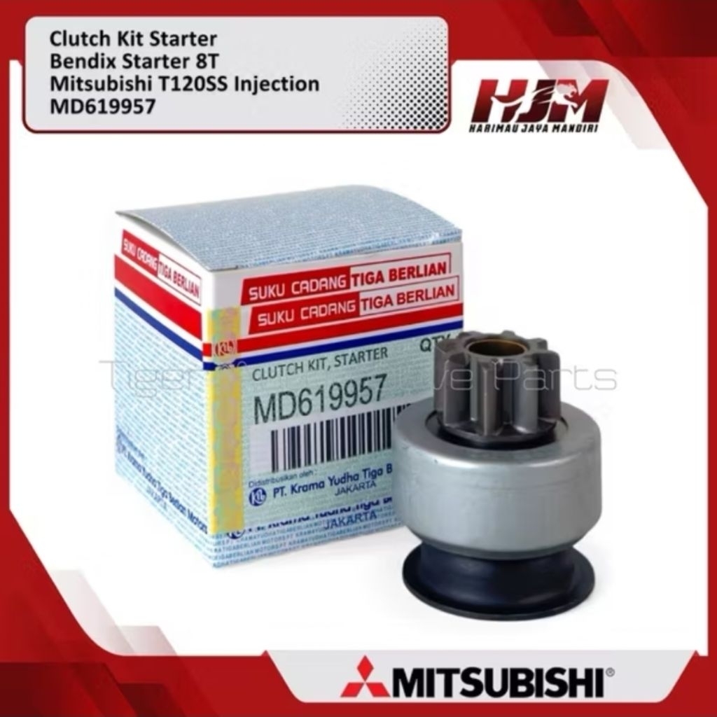 BENDIX STARTER MITSUBISHI T120SS INJECTION 8T TEETH BENDIK 8 ต้นฉบับ