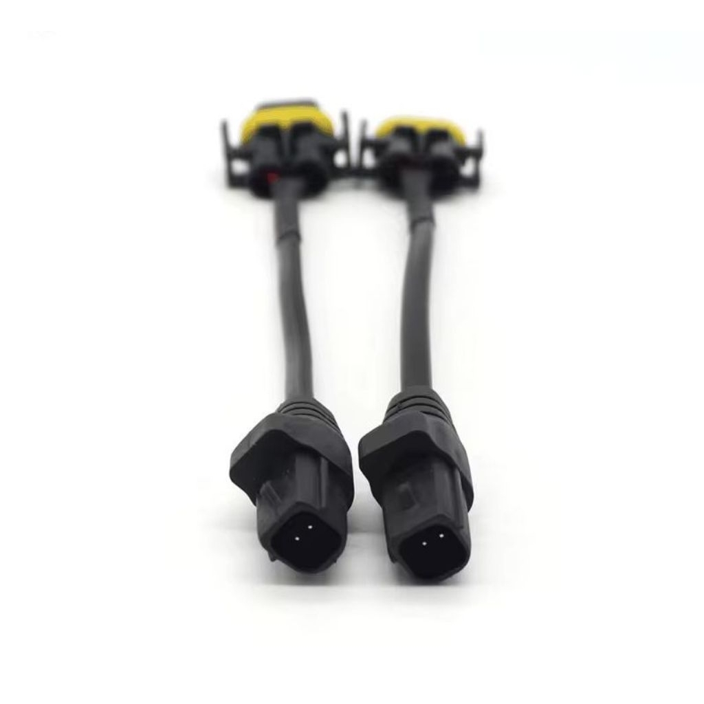 ซ็อกเก็ตแปลง L1B ถึง H11 Foglamp Toyota Honda ซ็อกเก็ตอะแดปเตอร์ L1B H11 อะแดปเตอร์รถยนต์