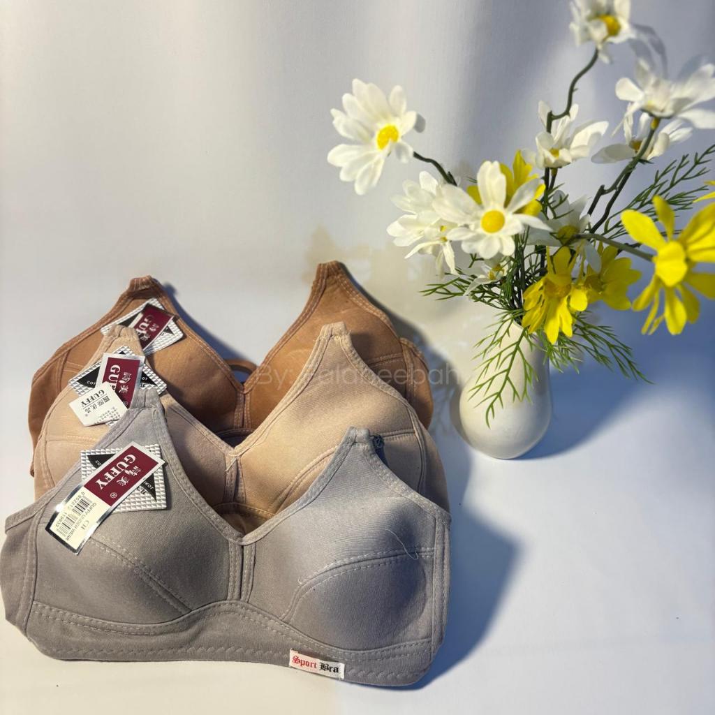 (GET 3 ชิ้น) สปอร์ตบราไร้สาย GUFFY