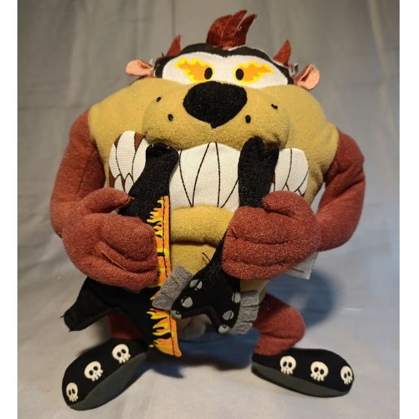 GANTUNGAN ต่างๆ Looney Tunes Tazmanian Devil Warner Bros ตุ๊กตาพวงกุญแจ