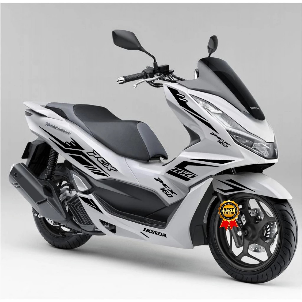 Pcx 160 สติ๊กเกอร์ติดตัวถังมอเตอร์ไซค์ 2021 ถึง 2024 V2 Striping Cutting Pcx 160