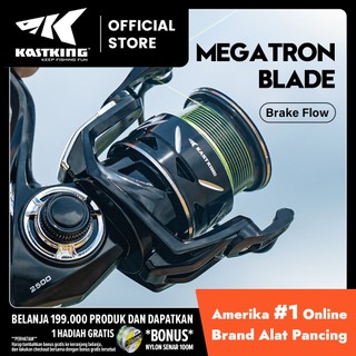 [OFFICIAL] Reel Pancing KASTKING MEGATRON BLADE Saltwater Power Handle 7+1 BB, 18kg Drag Spinning Reel Pancing Gulungan Putar Aluminum Spool  Power Handle