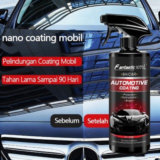 Coating Nano Keramik 500ml Pengkilap Body Mobil Motor Pelindung Cat Semprot Tahan Lama