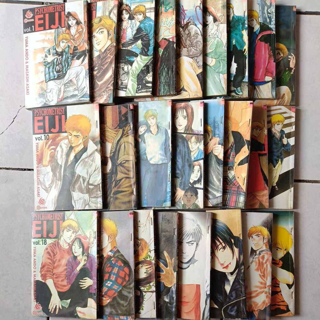 Psychometric การ์ตูน eiji 1-25 สําเร็จรูป