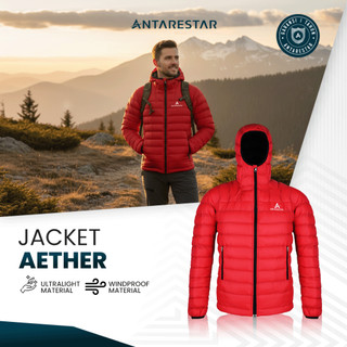 ANTARESTAR Official - Jaket Gunung Pria Wanita Aether Jacket Musim Dingin Jaket Gelembung Outdoor