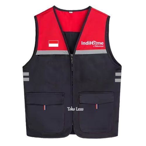 INDIHOME Vest Wearfact Vest เสื้อกั๊กผู้ชายและผู้หญิง