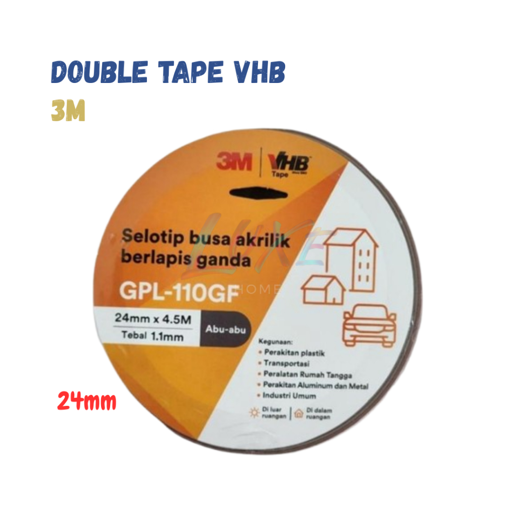 3M VHB Double Tape 24mm x 4.5 เมตร