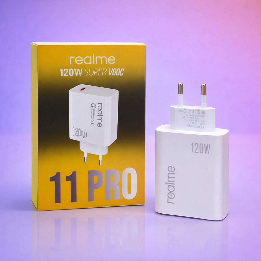 STAR - REALME 11 PRO CHARGER HEAD REALME 11 PRO 120W SUPERVOOC ADAPTER REALME 120W