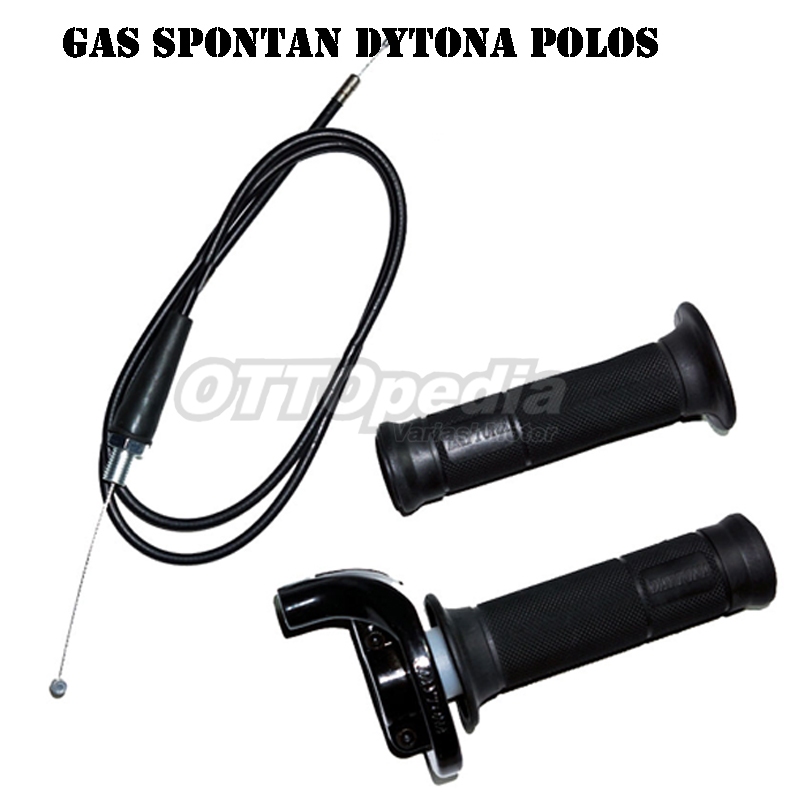 TOMBOL DYTONA Spontan Gas Full Iron รุ่นธรรมดาไม่มีปุ่ม 1 สาย Vario Beat Scoopy Supra Revo Jupiter M