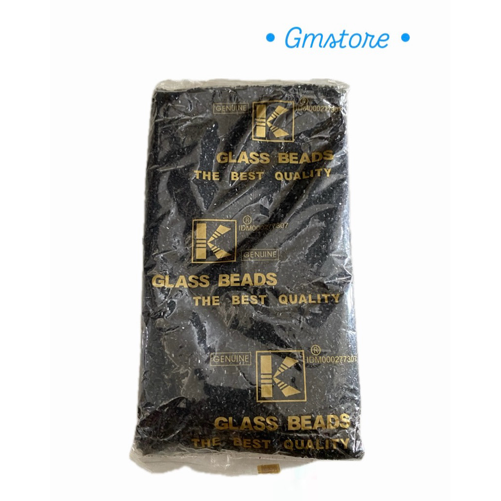 Kings Broken Sequins, King Brand Black Bamboo Sequins, King Sequins 1 ปอนด์/450 กรัม