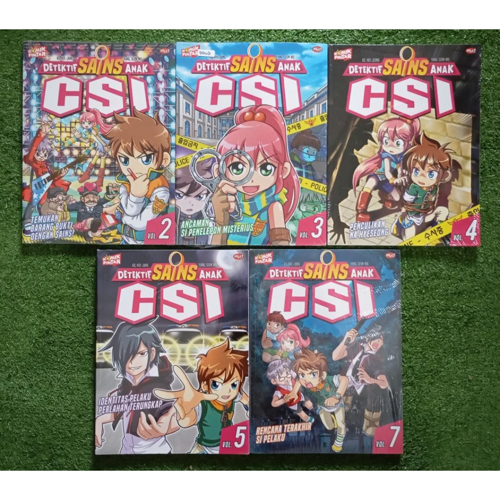 CSI Childrens Science Detective Comic Release (ต้นฉบับ ใหม่ ปิดผนึก)