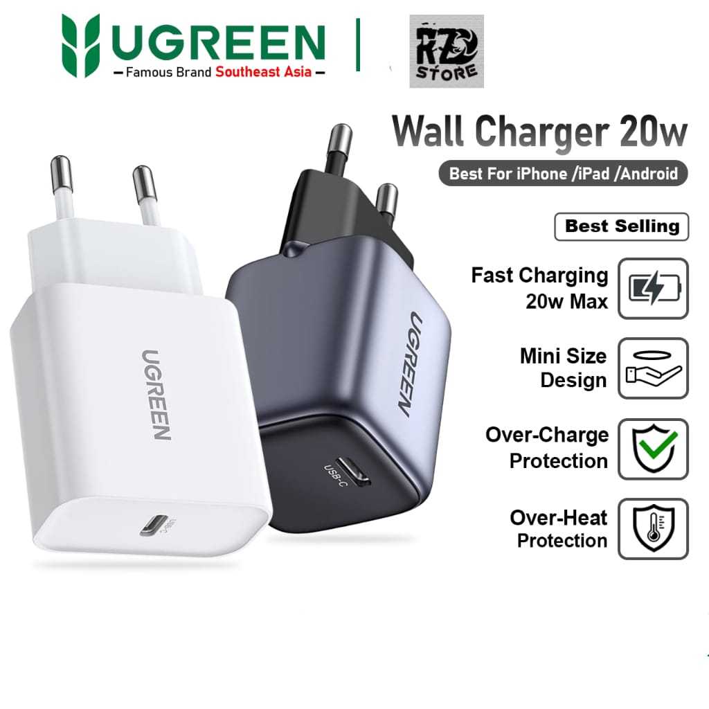 UGREEN USB-C FAST CHARGING 20W ADAPTER