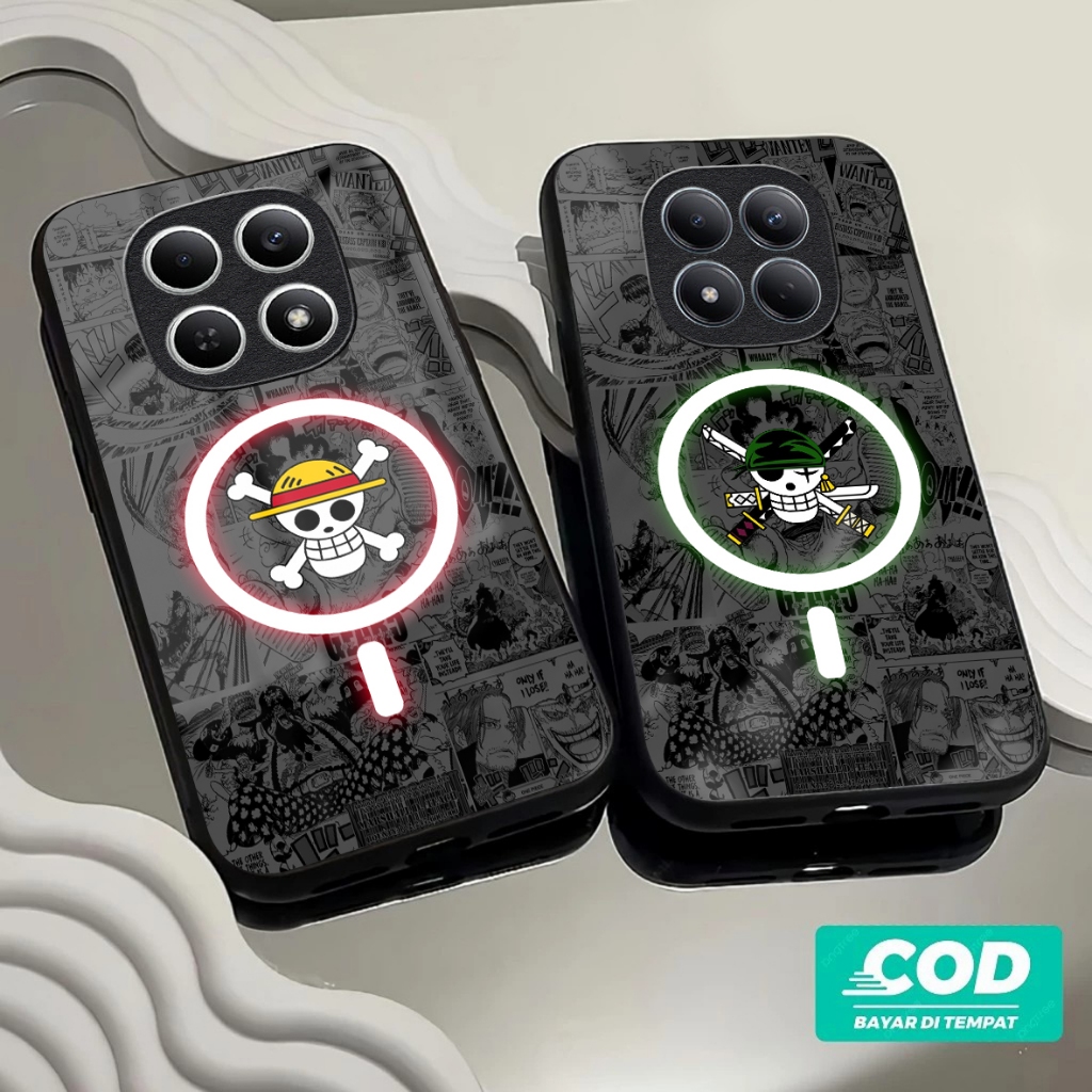 Softcase Glass Poco M8 Poco M8 Pro [KK59] - เคส Glossy Poco M8 - เคสกระจก Poco M8 Pro - เคส Glossy P