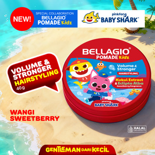 Bellagio Homme Pomade Kidz - Kids Sweetberry 40 gr Pomade Anak