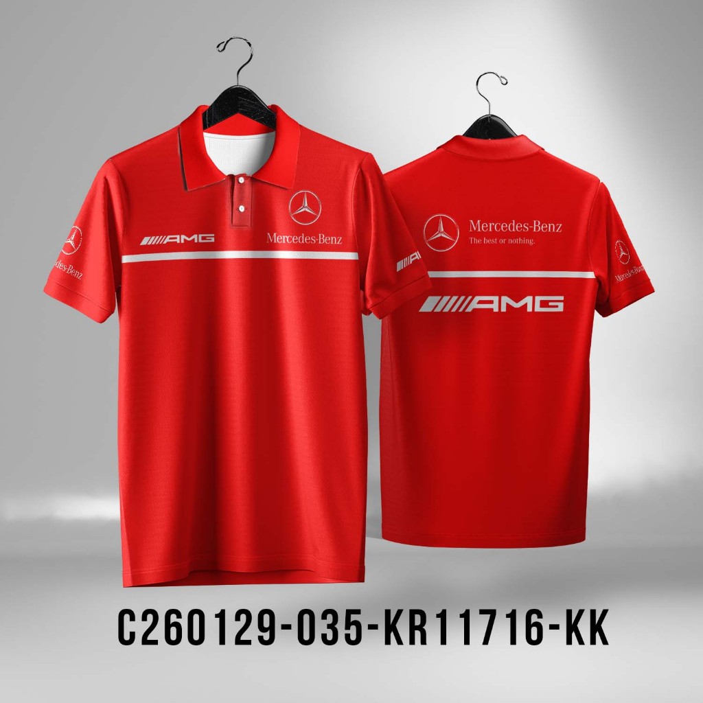 เสื้อคอปกโปโล Mercedes Benz AMG
