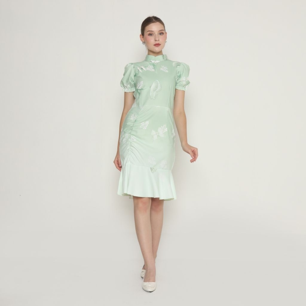 MissMoka Jill Dress Mermaid Shanghai Dress CNY Oriental Qipao Cheongsam Dress