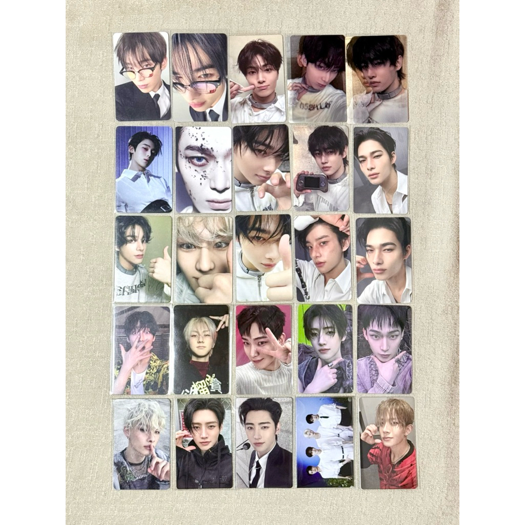 Enhypen Desire: Photocard อย่างเป็นทางการของ Unleash - Heeseung Jay Jake Sunghoon Sunoo Jungwon Ni-k