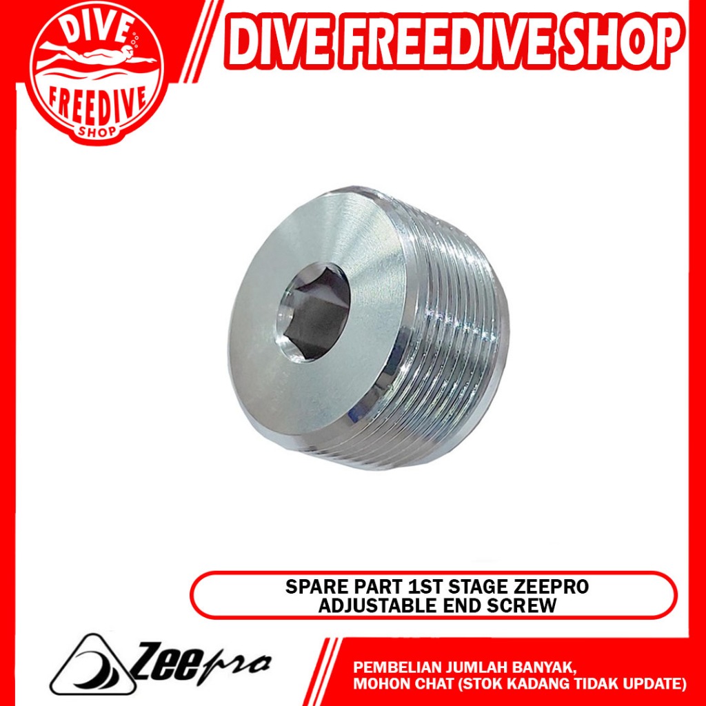อะไหล่ 1st First Stage Zeepro XTone สกรูปลายปรับได้อะไหล่ Scuba Dive