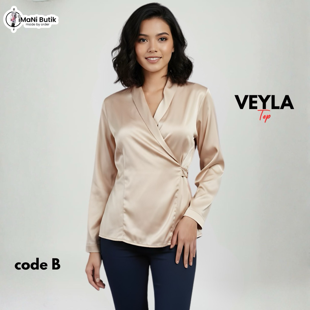 KATUN Imani Butik - เสื้อแฟชั่นสตรีอินเทรนด์ Veyla Cotton Silk Material เท่ นุ่ม เรียบเนียน
